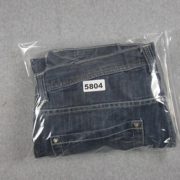 VINTAGE Southpole Jeans Mens 36 Blue Baggy Skater Hip Hop‎ Yellow Tab Y2K 90s
